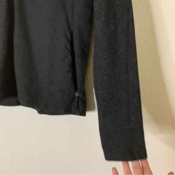 Lululemon Mens heather gray surge warm full zip hooded sweater M - Picture 2 of 8